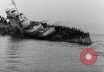 Immagine di Corazzata austriaca Szent Istvan rotoli e lavelli Mare Adriatico, 1918, secondo 41 filmato di repertorio 65675054365