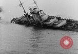 Immagine di Corazzata austriaca Szent Istvan rotoli e lavelli Mare Adriatico, 1918, secondo 44 filmato di repertorio 65675054365