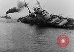 Immagine di Corazzata austriaca Szent Istvan rotoli e lavelli Mare Adriatico, 1918, secondo 48 filmato di repertorio 65675054365