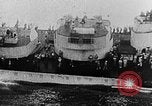 Immagine di Corazzata austriaca Szent Istvan rotoli e lavelli Mare Adriatico, 1918, secondo 58 filmato di repertorio 65675054365