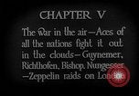 Standbild Ersten Weltkrieg berühmte ace Aviators Belgien, 1918, aus Sekunde 3 historischem Filmmaterial Videoclip 65675054366