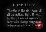 Standbild Ersten Weltkrieg berühmte ace Aviators Belgien, 1918, aus Sekunde 5 historischem Filmmaterial Videoclip 65675054366