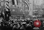 Image of British and German troops return home after armistice  Berlin Germany, 1918, second 4 stock footage video 65675054369