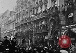 Image of British and German troops return home after armistice  Berlin Germany, 1918, second 30 stock footage video 65675054369