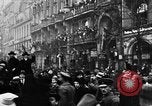 Image of British and German troops return home after armistice  Berlin Germany, 1918, second 33 stock footage video 65675054369