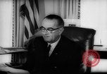 Image of Lyndon Johnson United States USA, 1966, second 25 stock footage video 65675054385