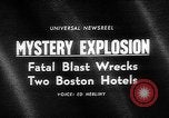 Image of damaged hotels Boston Massachusetts USA, 1966, second 3 stock footage video 65675054386