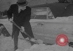 Image of snow covered Washington DC United States USA, 1966, second 26 stock footage video 65675054387