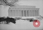 Image of snow covered Washington DC United States USA, 1966, second 45 stock footage video 65675054387