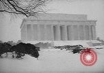 Image of snow covered Washington DC United States USA, 1966, second 46 stock footage video 65675054387