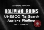 Standbild Inka Ruinen Tiwanaku Bolivien, 1966, aus Sekunde 1 historischem Filmmaterial Videoclip 65675054389