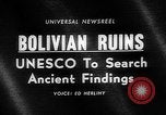 Standbild Inka Ruinen Tiwanaku Bolivien, 1966, aus Sekunde 4 historischem Filmmaterial Videoclip 65675054389