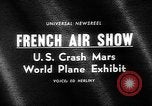 Standbild International Air Show Frankreich, 1965, aus Sekunde 5 historischem Filmmaterial Videoclip 65675054394