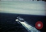 Standbild NATO Flugzeugträger während des Betriebs Strikeback Europa, 1957, aus Sekunde 3 historischem Filmmaterial Videoclip 65675054408
