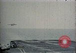 Standbild NATO Flugzeugträger während des Betriebs Strikeback Europa, 1957, aus Sekunde 17 historischem Filmmaterial Videoclip 65675054408