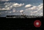 Standbild NATO Flugzeugträger während des Betriebs Strikeback Europa, 1957, aus Sekunde 25 historischem Filmmaterial Videoclip 65675054408