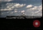 Standbild NATO Flugzeugträger während des Betriebs Strikeback Europa, 1957, aus Sekunde 26 historischem Filmmaterial Videoclip 65675054408
