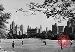 Image of Central Park Manhattan New York City USA, 1948, second 15 stock footage video 65675054430