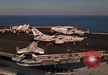 Image of USS Kitty Hawk Pacific Ocean, 1969, second 43 stock footage video 65675054448