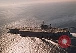 Image of USS Kitty Hawk Pacific Ocean, 1969, second 28 stock footage video 65675054449