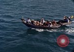 Image of junk boat Vietnam, 1965, second 18 stock footage video 65675054459
