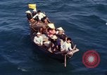 Image of junk boat Vietnam, 1965, second 26 stock footage video 65675054459