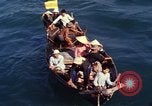 Image of junk boat Vietnam, 1965, second 30 stock footage video 65675054459