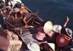 Image of junk boat Vietnam, 1965, second 43 stock footage video 65675054459