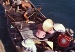 Image of junk boat Vietnam, 1965, second 44 stock footage video 65675054459