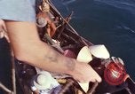 Image of junk boat Vietnam, 1965, second 47 stock footage video 65675054459