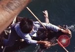 Image of junk boat Vietnam, 1965, second 58 stock footage video 65675054459