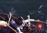Image of junk boat Vietnam, 1965, second 59 stock footage video 65675054459