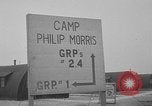Standbild Camp Philip Morris Le Havre Frankreich, 1945, aus Sekunde 40 historischem Filmmaterial Videoclip 65675054472