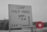 Standbild Camp Philip Morris Le Havre Frankreich, 1945, aus Sekunde 41 historischem Filmmaterial Videoclip 65675054472