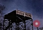 Standbild US Army Antiaircraft Tower in der Nähe Flugplatz Avril Frankreich, 1945, aus Sekunde 51 historischem Filmmaterial Videoclip 65675054475
