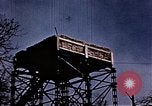 Standbild US Army Antiaircraft Tower in der Nähe Flugplatz Avril Frankreich, 1945, aus Sekunde 52 historischem Filmmaterial Videoclip 65675054475