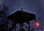Standbild US Army Antiaircraft Tower in der Nähe Flugplatz Avril Frankreich, 1945, aus Sekunde 59 historischem Filmmaterial Videoclip 65675054475