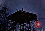 Standbild US Army Antiaircraft Tower in der Nähe Flugplatz Avril Frankreich, 1945, aus Sekunde 62 historischem Filmmaterial Videoclip 65675054475