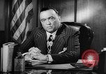 Standbild J Edgar Hoover Leiter der FBI United States USA, 1940, aus Sekunde 43 historischem Filmmaterial Videoclip 65675054485