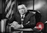 Standbild J Edgar Hoover Leiter der FBI United States USA, 1940, aus Sekunde 44 historischem Filmmaterial Videoclip 65675054485