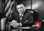 Standbild J Edgar Hoover Leiter der FBI United States USA, 1940, aus Sekunde 47 historischem Filmmaterial Videoclip 65675054485