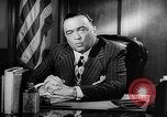 Standbild J Edgar Hoover Leiter der FBI United States USA, 1940, aus Sekunde 51 historischem Filmmaterial Videoclip 65675054485