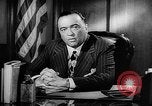 Standbild J Edgar Hoover Leiter der FBI United States USA, 1940, aus Sekunde 55 historischem Filmmaterial Videoclip 65675054485