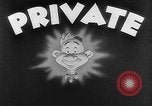 Image of Private Snafu United States USA, 1944, second 3 stock footage video 65675054489