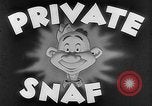 Image of Private Snafu United States USA, 1944, second 6 stock footage video 65675054489