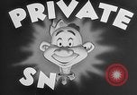 Standbild Private Snafu United States USA, 1943, aus Sekunde 5 historischem Filmmaterial Videoclip 65675054492
