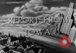 Standbild routinemäßige Aktivitäten Iowa United States USA, 1944, aus Sekunde 5 historischem Filmmaterial Videoclip 65675054495