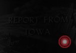 Standbild routinemäßige Aktivitäten Iowa United States USA, 1944, aus Sekunde 11 historischem Filmmaterial Videoclip 65675054495