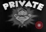 Standbild Private Snafu United States USA, 1944, aus Sekunde 4 historischem Filmmaterial Videoclip 65675054496