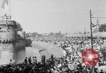 Image of General Charles de Gaulle speaks at Bastille Paris France, 1945, second 4 stock footage video 65675054503